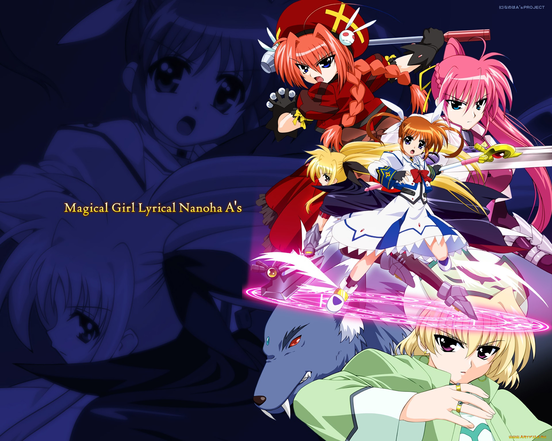 , mahou shoujo lyrical nanoha, , , 